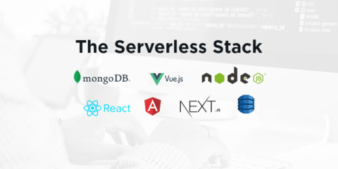 the image showing the serverless stack